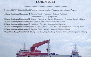 Tahun Baru, Rute Baru: Tol Laut PT. Djakarta Lloyd 2024 – Melangkah Lebih Jauh, Menghubungkan Lebih Dekat